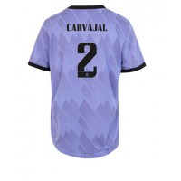 Fotbalové Dres Real Madrid Daniel Carvajal #2 Dámské Venkovní 2022-23 Krátký Rukáv